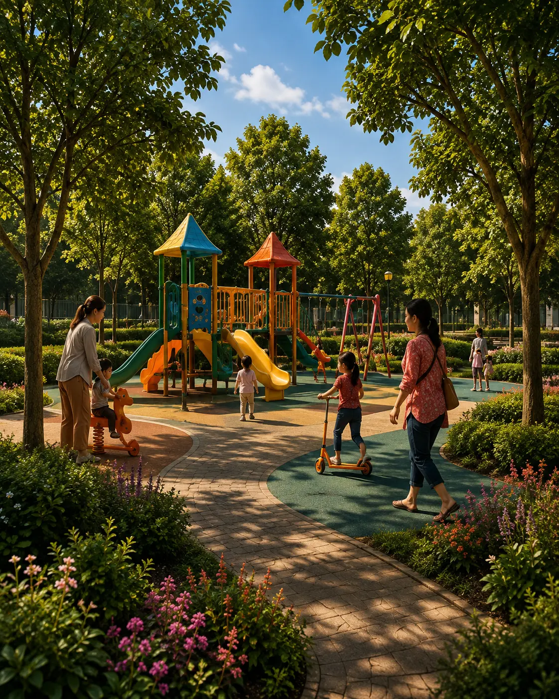 Family and children lifestyle spaces