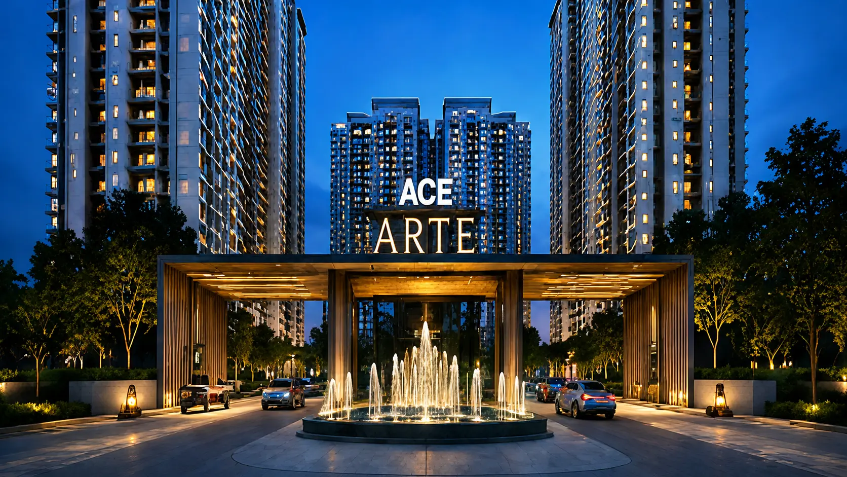 ACE Arte premium residential architecture in Sector 150 Noida