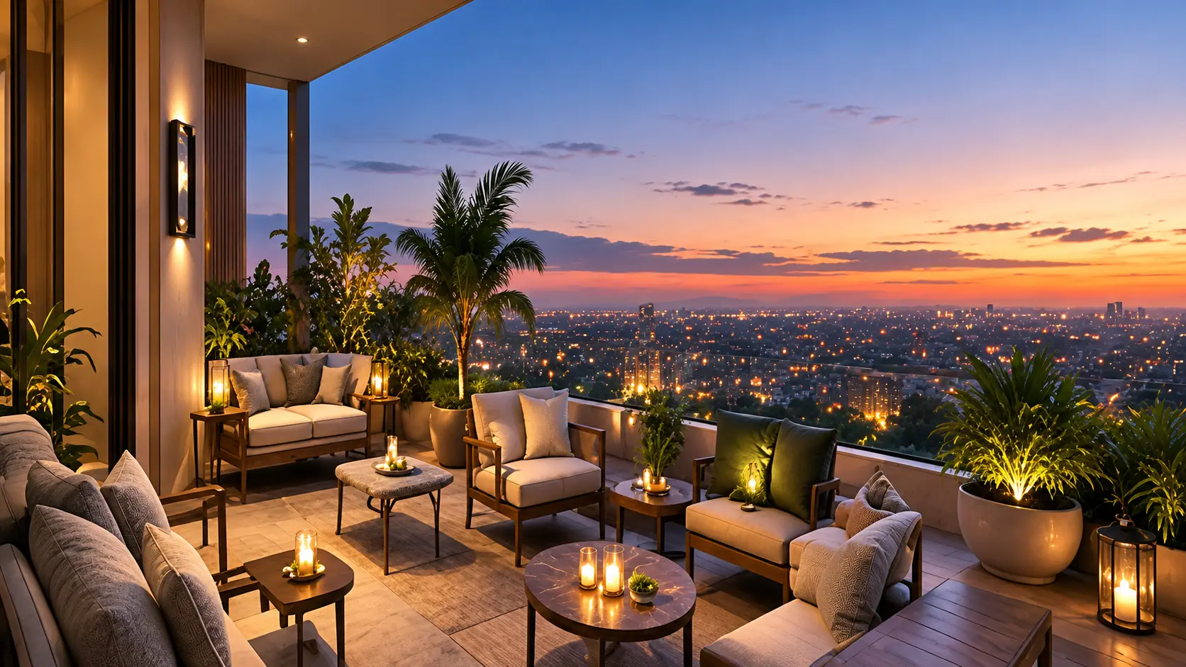 Premium lifestyle setting representing ACE Arte residences
